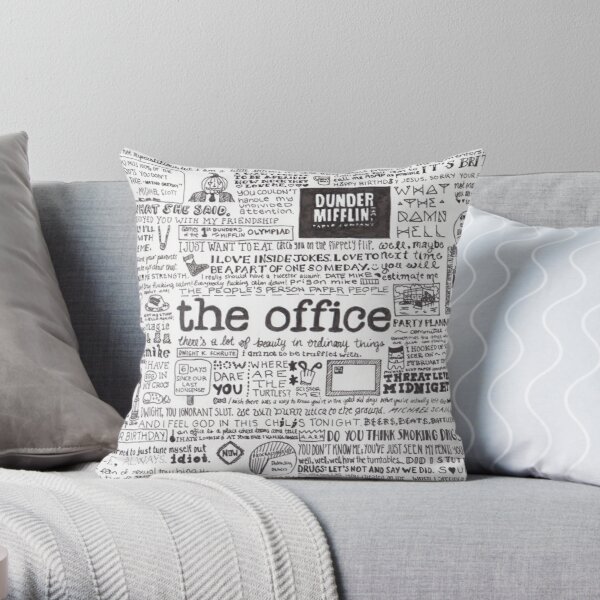 The Office Pillows - Jim Halpert - The Office Throw Pillow RB1801 | The  Office Merch Shop