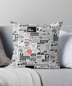 Wise Words From The Office - The Office Quotes (Variant) Throw Pillow RB1801 product Offical The Office Merch