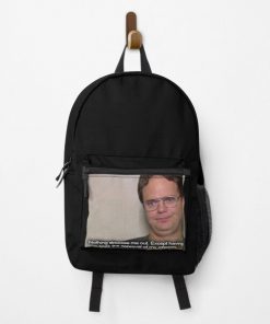The office Michael scott And Dwight Schrute   Backpack RB1801 product Offical The Office Merch