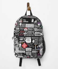 Wise Words From The Office - The Office Quotes Backpack RB1801 product Offical The Office Merch