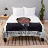 Michael Scott That's What She Said Prison Mike Throw Blanket RB1801 product Offical The Office Merch