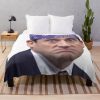 prison mike Throw Blanket RB1801 product Offical The Office Merch