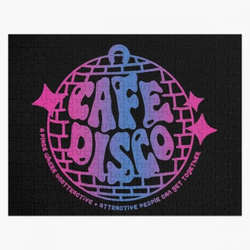 The Office Logo - Cafe Disco Jigsaw Puzzle RB1801 product Offical The Office Merch