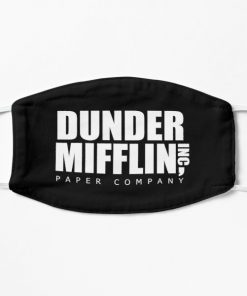 Dunder Mifflin Paper Company The Office Flat Mask RB1801 product Offical The Office Merch
