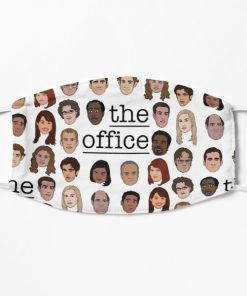 The Office Crew Flat Mask RB1801 product Offical The Office Merch