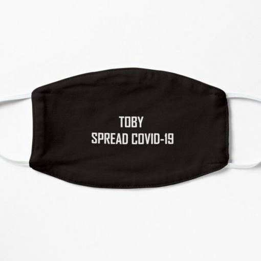 TOBY SPREAD COVID-19 - The Office Flat Mask RB1801 product Offical The Office Merch